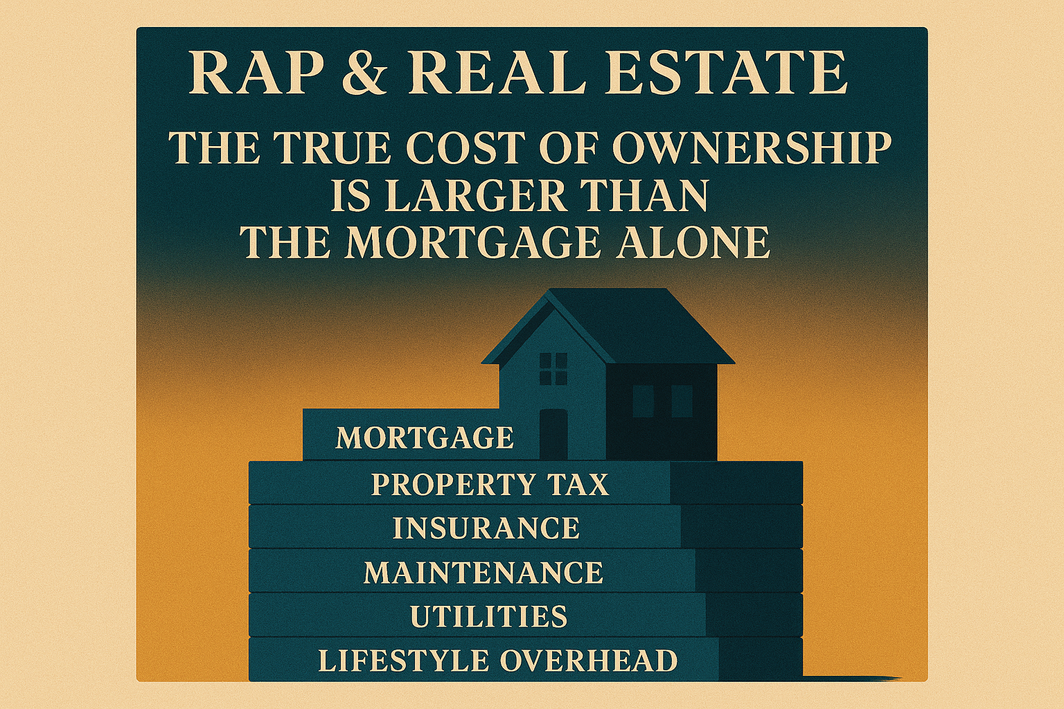 Carrying cost explainer card for MC Hammer real estate story